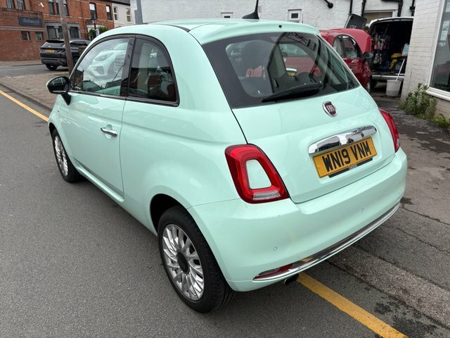 Fiat 500 Lounge Hatchback WN19VNM Green #6