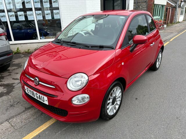 Fiat 500 Eco Pop Star Hatchback Red #4