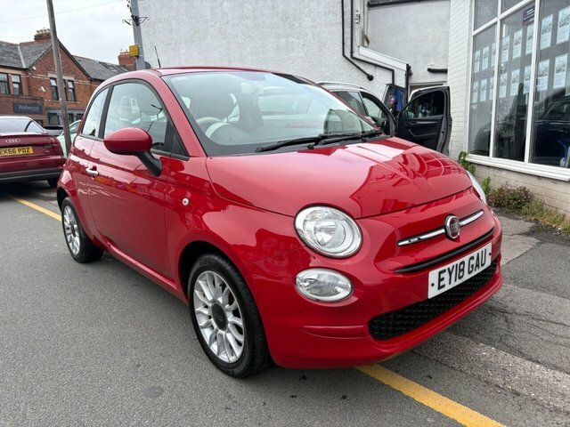 Fiat 500 Eco Pop Star Hatchback Red #2
