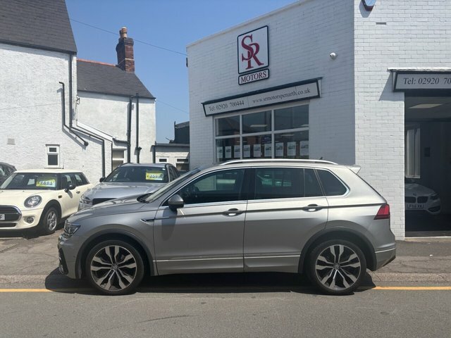 Volkswagen Tiguan Tdi R-line Tech Suv CP69KAX Silver #5