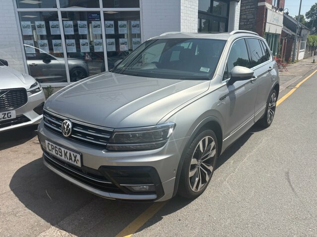 Volkswagen Tiguan Tdi R-line Tech Suv CP69KAX Silver #4