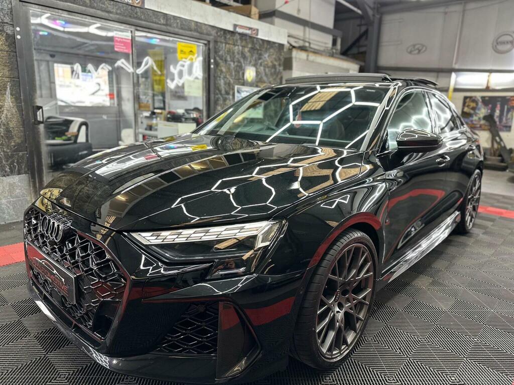Audi RS3 Saloon 2.5 Tfsi Carbon Black S Tronic Quattro Euro Black #5