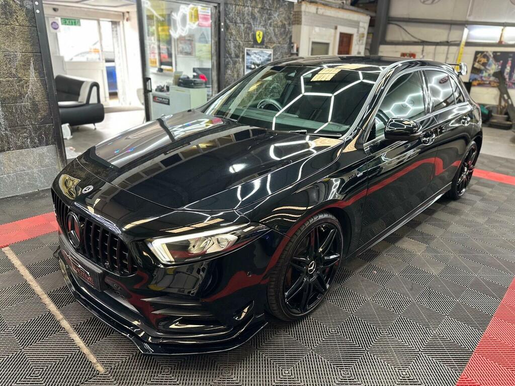 Mercedes-Benz A Class Hatchback 1.5 A180d Amg Line Premium 7G-dct Euro KV69KLF Black #5