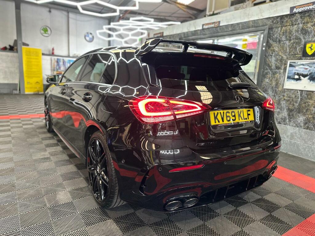 Mercedes-Benz A Class Hatchback 1.5 A180d Amg Line Premium 7G-dct Euro KV69KLF Black #2