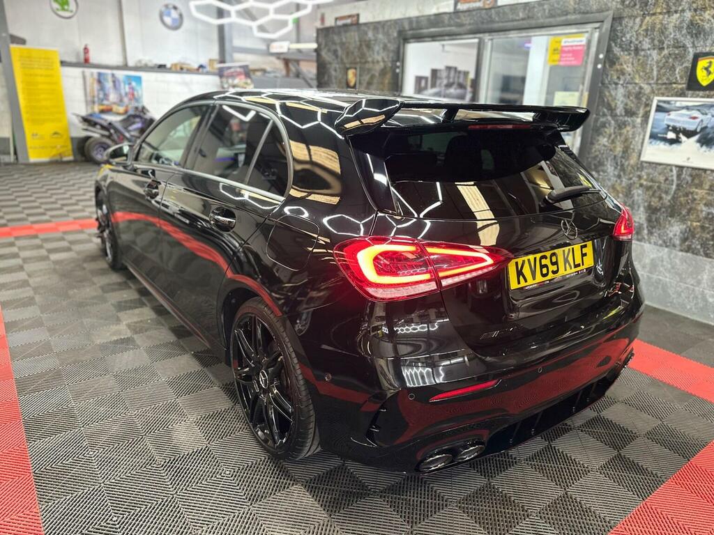 Mercedes-Benz A Class Hatchback 1.5 A180d Amg Line Premium 7G-dct Euro KV69KLF Black #6