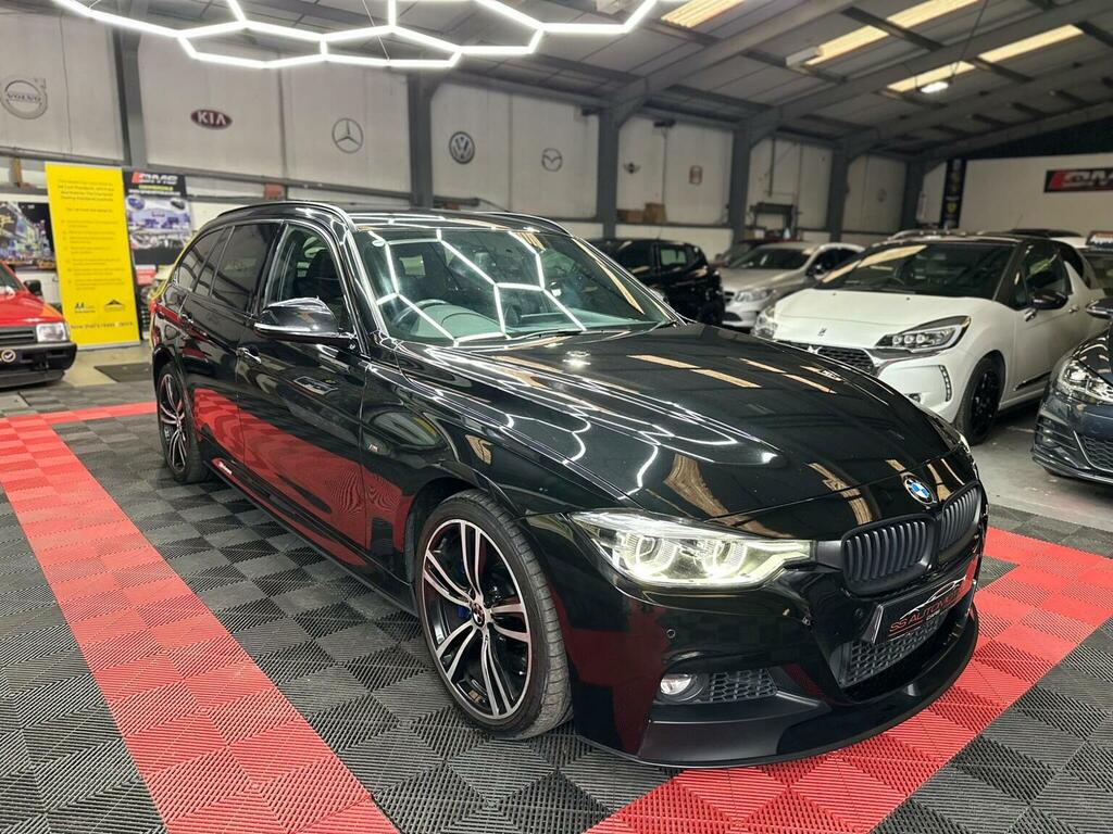 BMW 3 Series Estate 3.0 335D M Sport Touring Xdrive Euro 6 WF66KWT Black #6