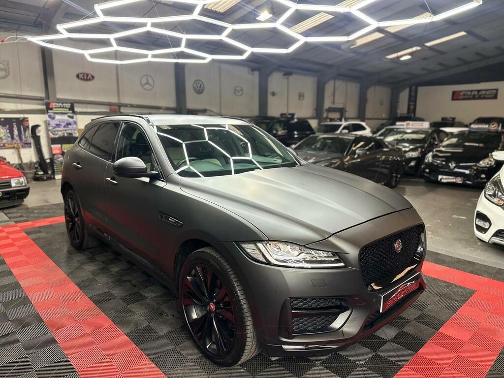 Jaguar F-Pace Suv 2.0 D180 R-sport Awd Euro 6 Ss 20 Black