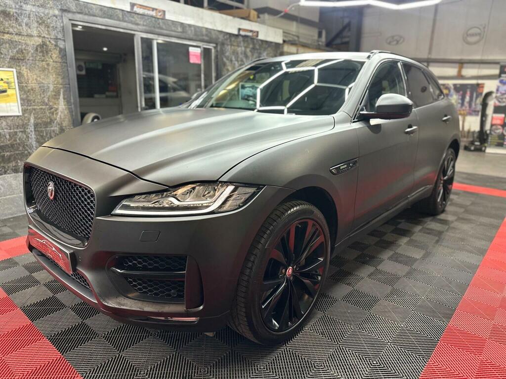 Jaguar F-Pace Suv 2.0 D180 R-sport Awd Euro 6 Ss 20 YW19OTR Black #5