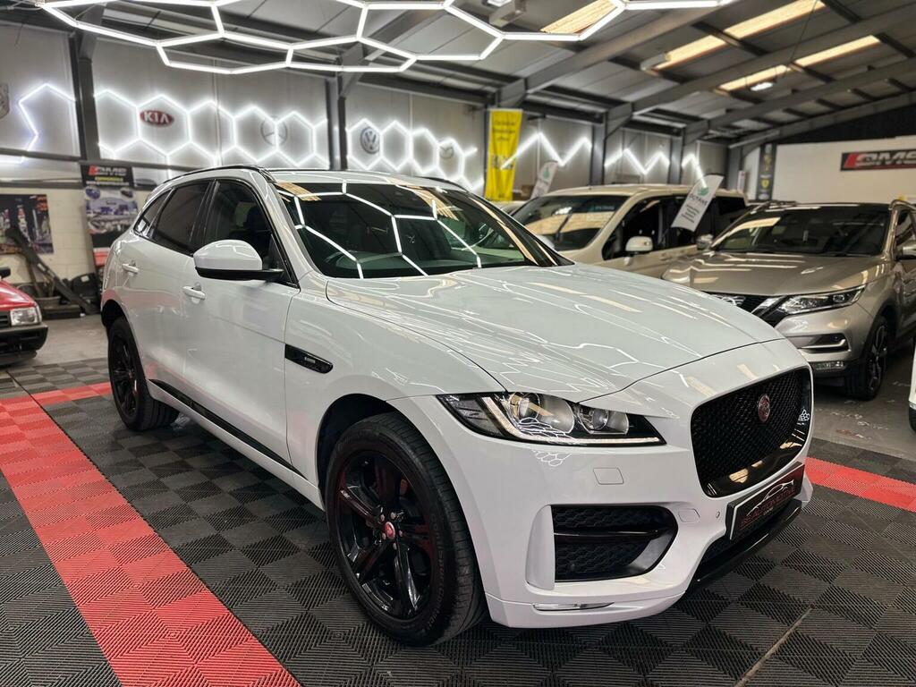 Jaguar F-Pace Suv 2.0 D180 R-sport Awd Euro 6 Ss 20 White