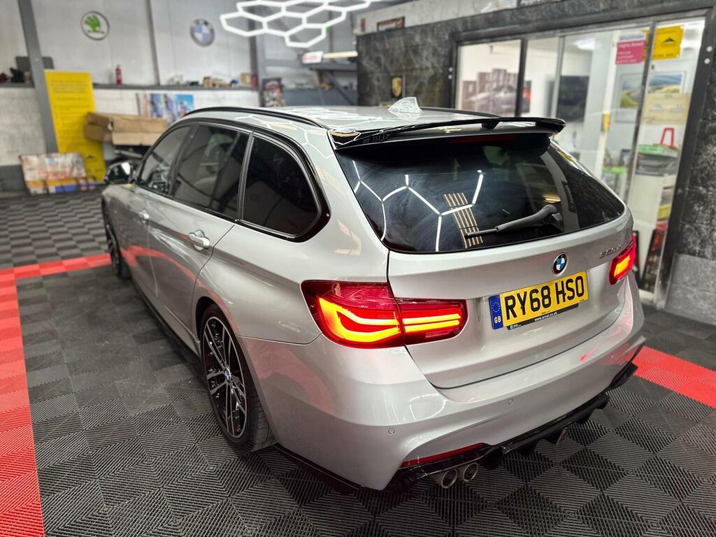 BMW 3 Series Estate 2.0 320D M Sport Shadow Edition Touring Eur RY68HSO Silver #6
