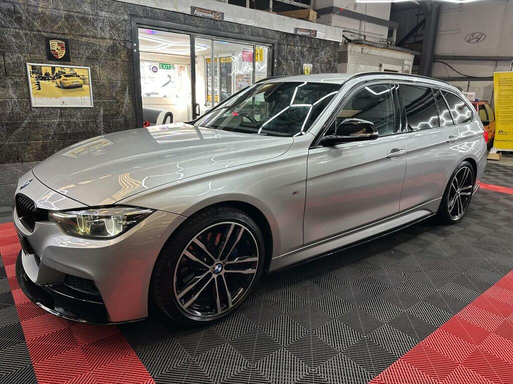 BMW 3 Series Estate 2.0 320D M Sport Shadow Edition Touring Eur RY68HSO Silver #5