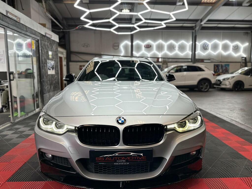 BMW 3 Series Estate 2.0 320D M Sport Shadow Edition Touring Eur RY68HSO Silver #4