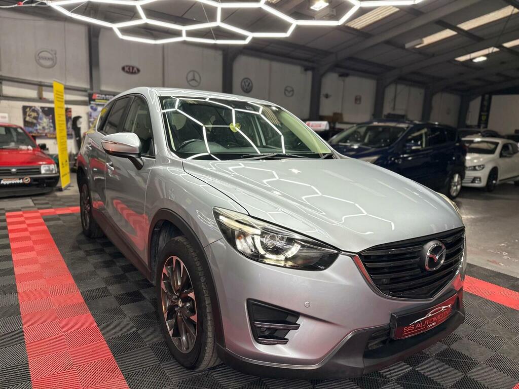 Mazda CX-5 Suv 2.2 Skyactiv-d Sport Nav 4Wd Euro 6 Ss YG16MBW Silver #6