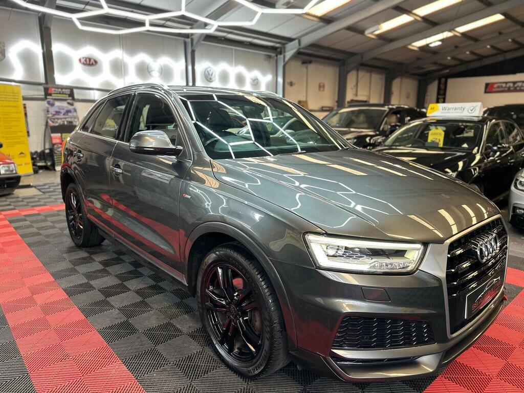 Audi Q3 Suv 2.0 Tdi S Line Edition S Tronic Quattro Euro 6 KE17XUG Grey #4