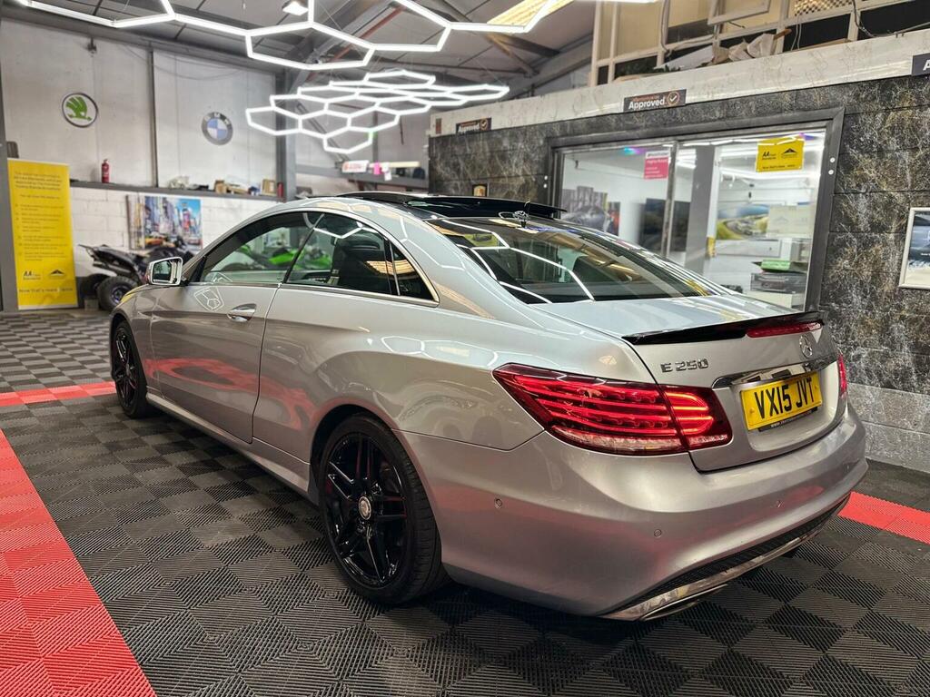 Mercedes-Benz E Class Coupe 2.1 E250 Cdi Amg Line G-tronic Euro 5 Ss VX15JVT Silver #2