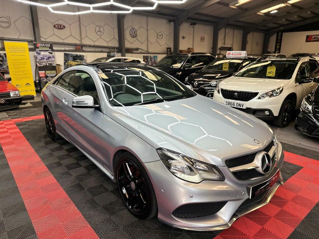 Mercedes-Benz E Class Coupe 2.1 E250 Cdi Amg Line G-tronic Euro 5 Ss Silver