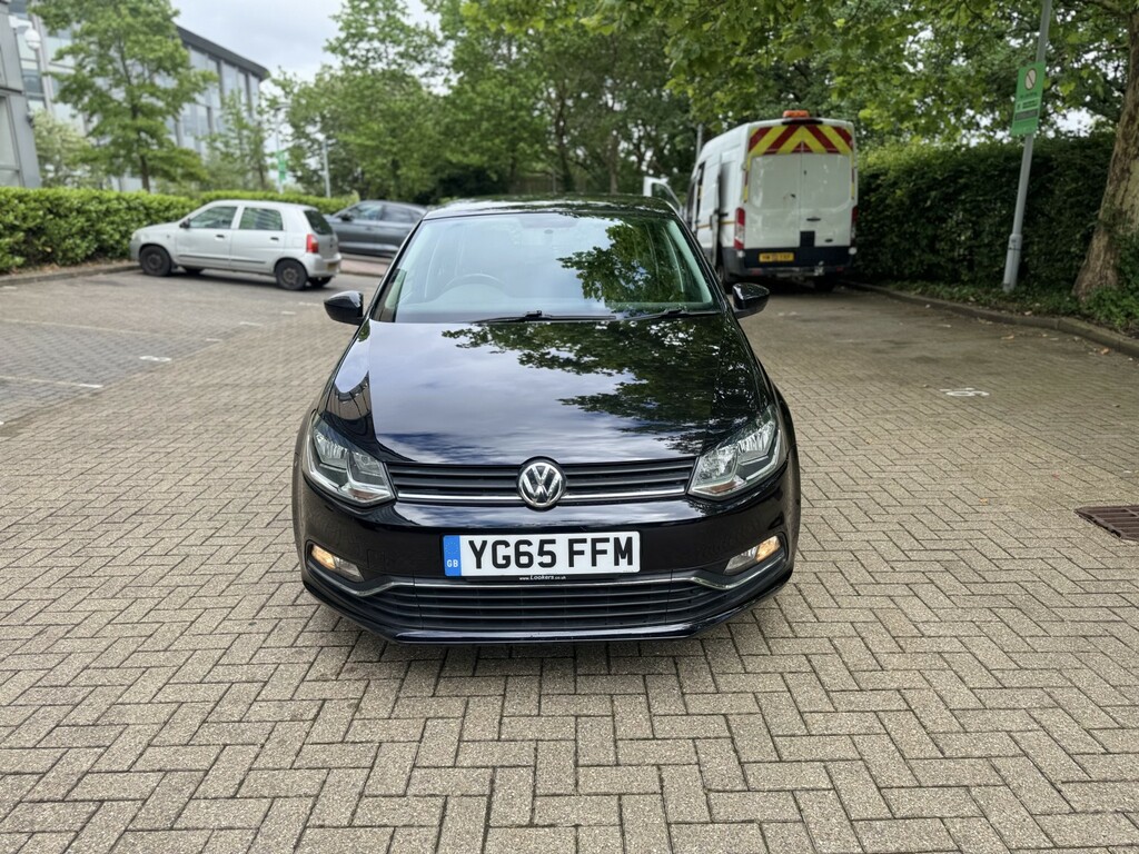 Volkswagen Polo 1.2 Tsi Bluemotion Tech Se 2015 YG65FFM Black #2