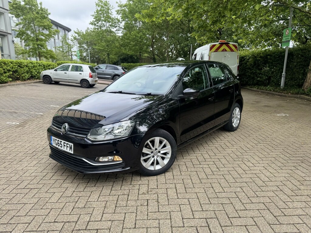 Volkswagen Polo 1.2 Tsi Bluemotion Tech Se 2015 YG65FFM Black #3