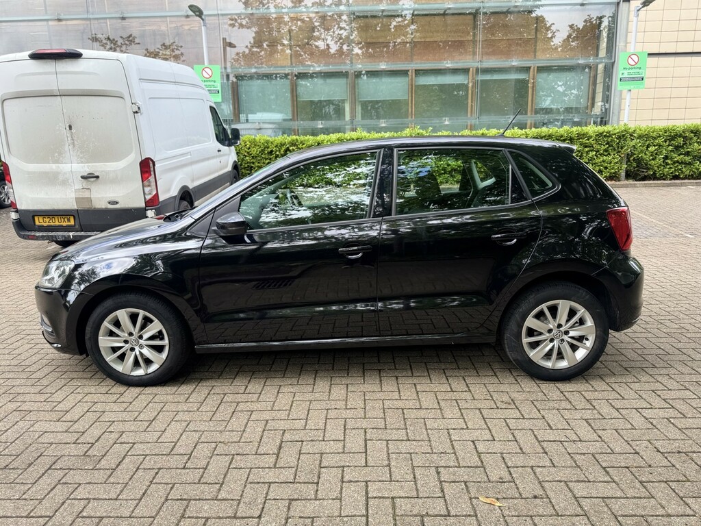 Volkswagen Polo 1.2 Tsi Bluemotion Tech Se 2015 YG65FFM Black #4