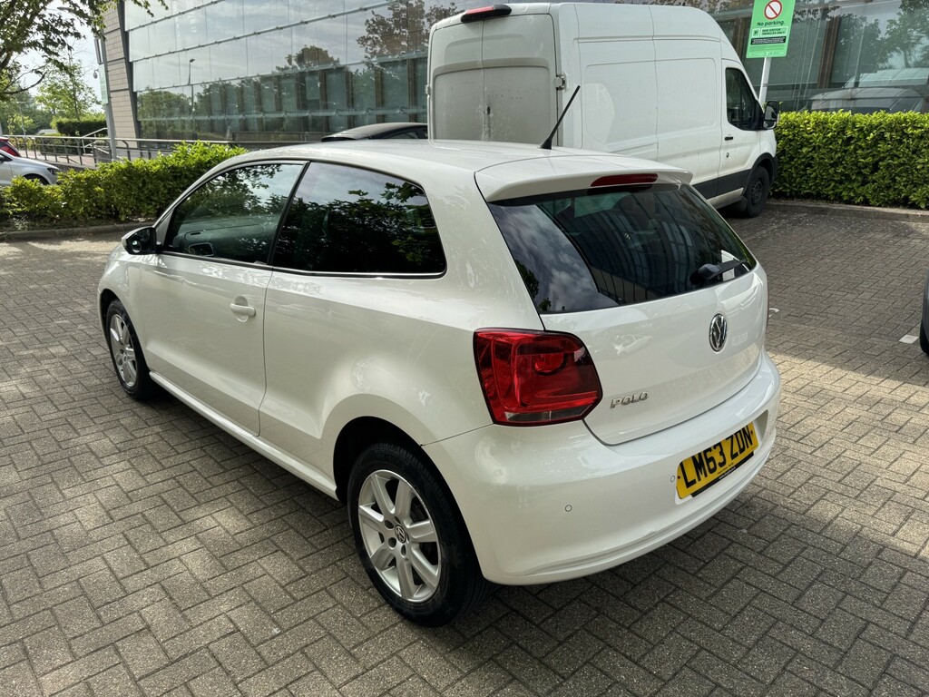 Volkswagen Polo 1.2 Match Edition 2013 LM63ZDN White #5