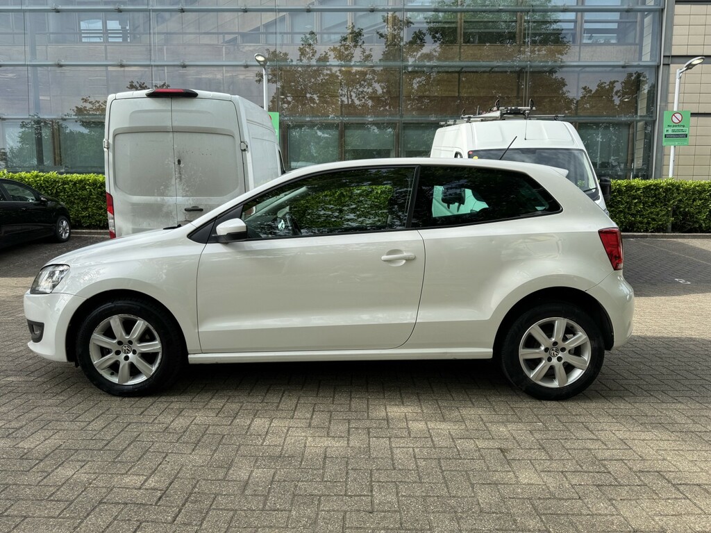 Volkswagen Polo 1.2 Match Edition 2013 LM63ZDN White #4