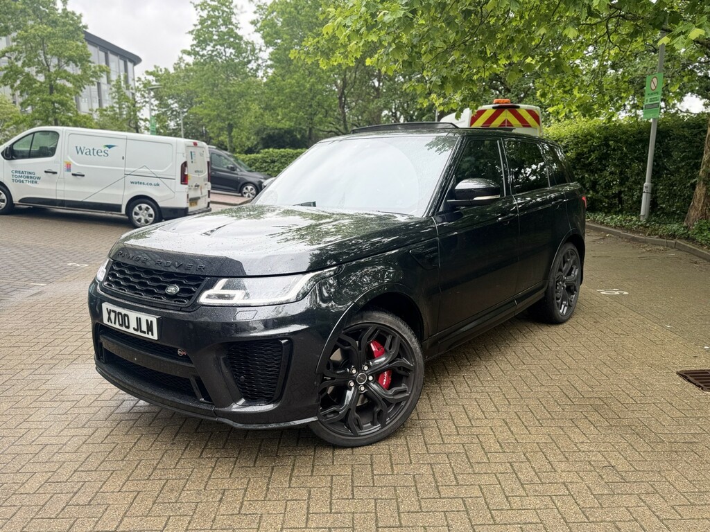 Land Rover Range Rover Sport 5.0 P575 V8 Svr 2018 X700JLM Black #3