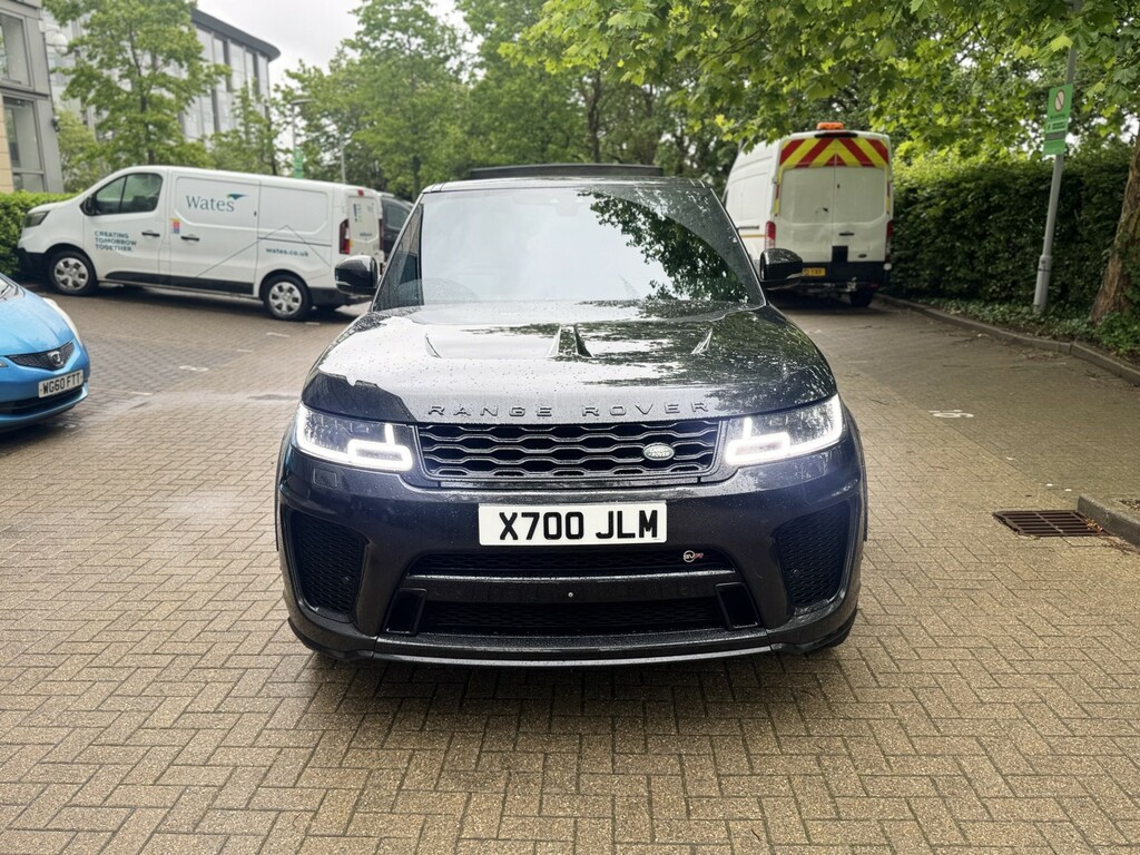 Land Rover Range Rover Sport 5.0 P575 V8 Svr 2018 X700JLM Black #2