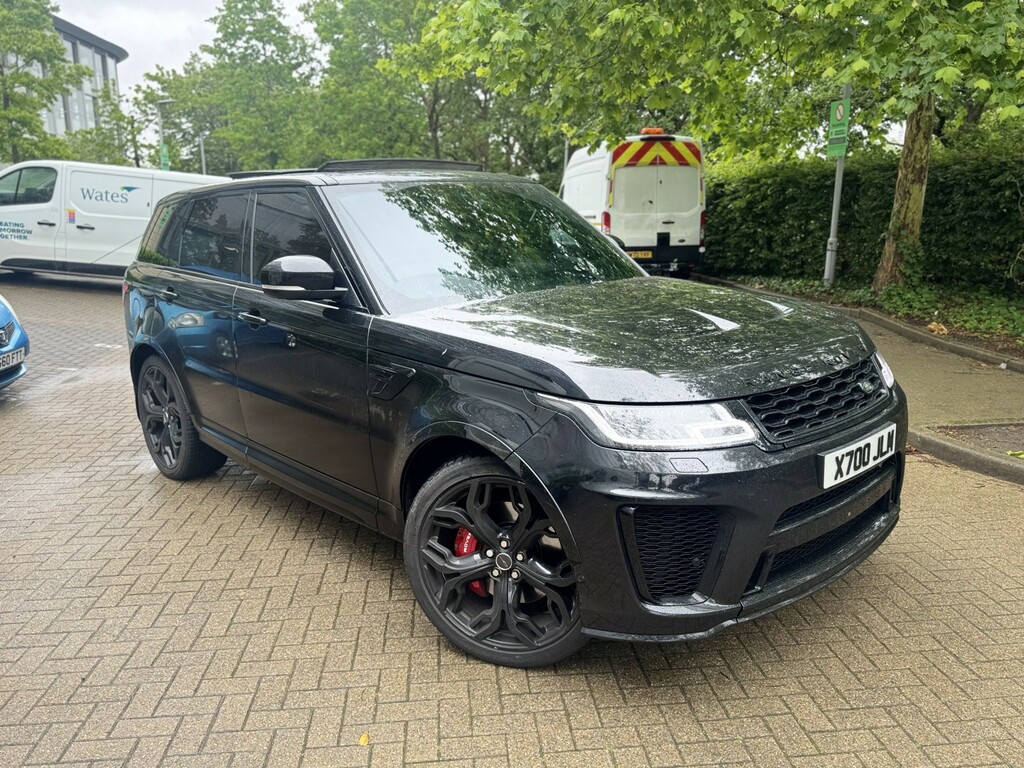 Land Rover Range Rover Sport 5.0 P575 V8 Svr 2018 Black
