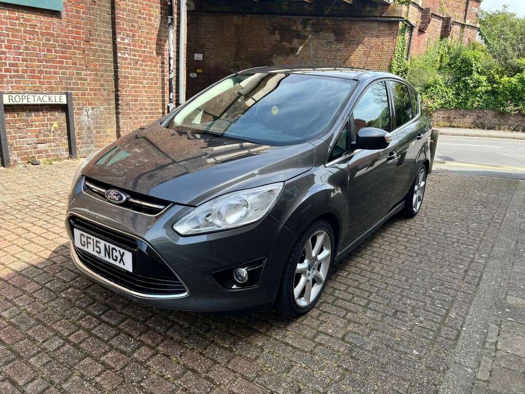 Ford C-Max Mpv 1.0 T Ecoboost Titanium 2015 GF15NGX Grey #3