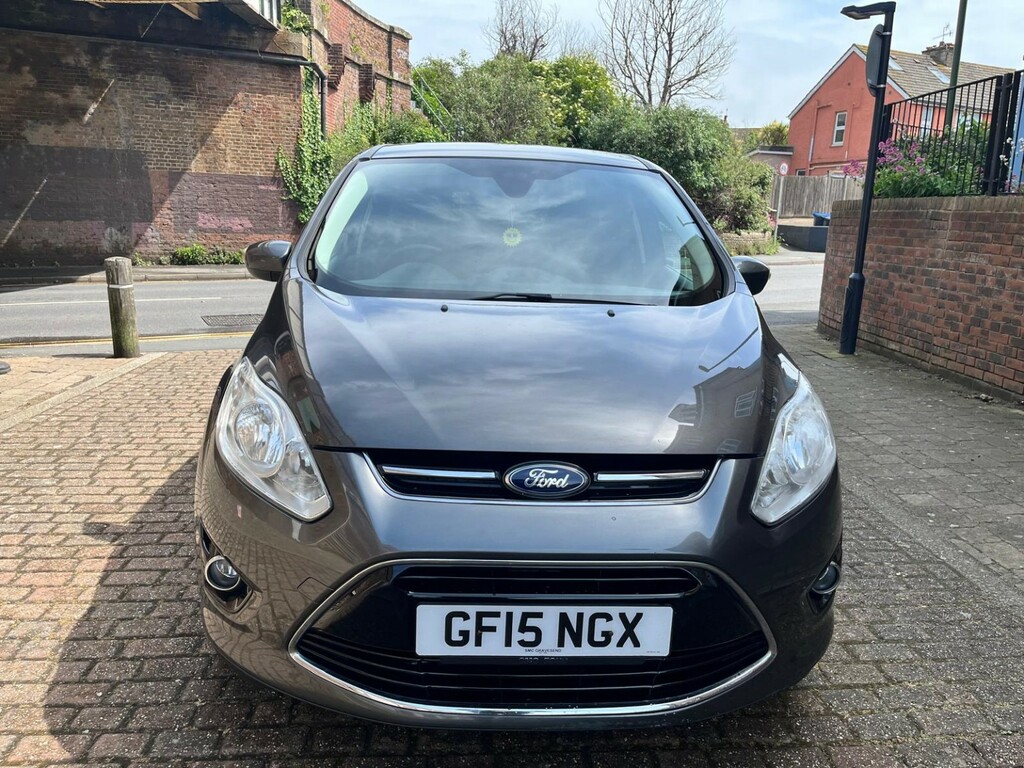 Ford C-Max Mpv 1.0 T Ecoboost Titanium 2015 GF15NGX Grey #2