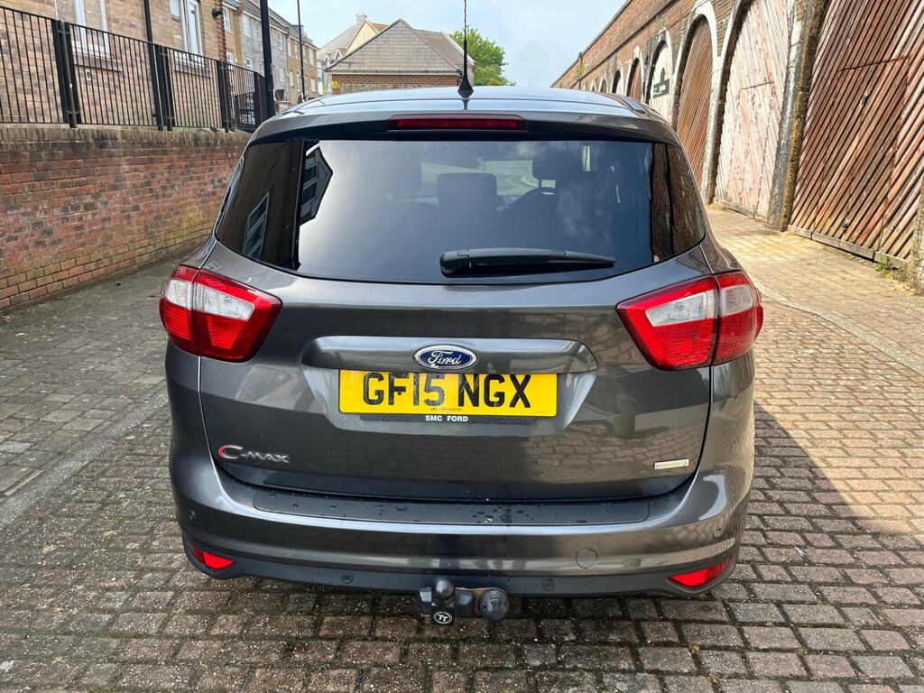 Ford C-Max Mpv 1.0 T Ecoboost Titanium 2015 GF15NGX Grey #4