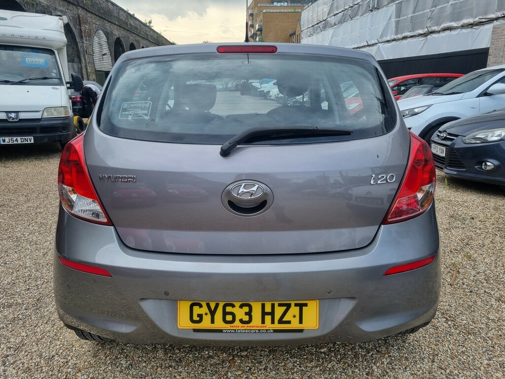Hyundai I20 Hatchback 1.2 Active 2013 GY63HZT Grey #5