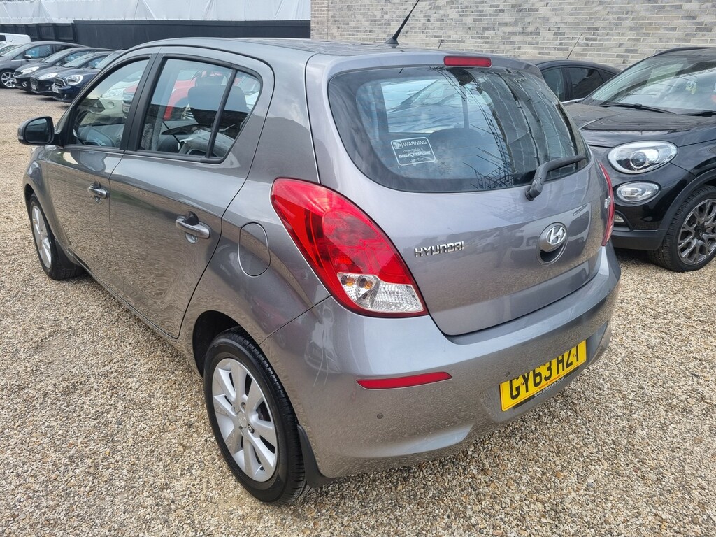 Hyundai I20 Hatchback 1.2 Active 2013 GY63HZT Grey #4