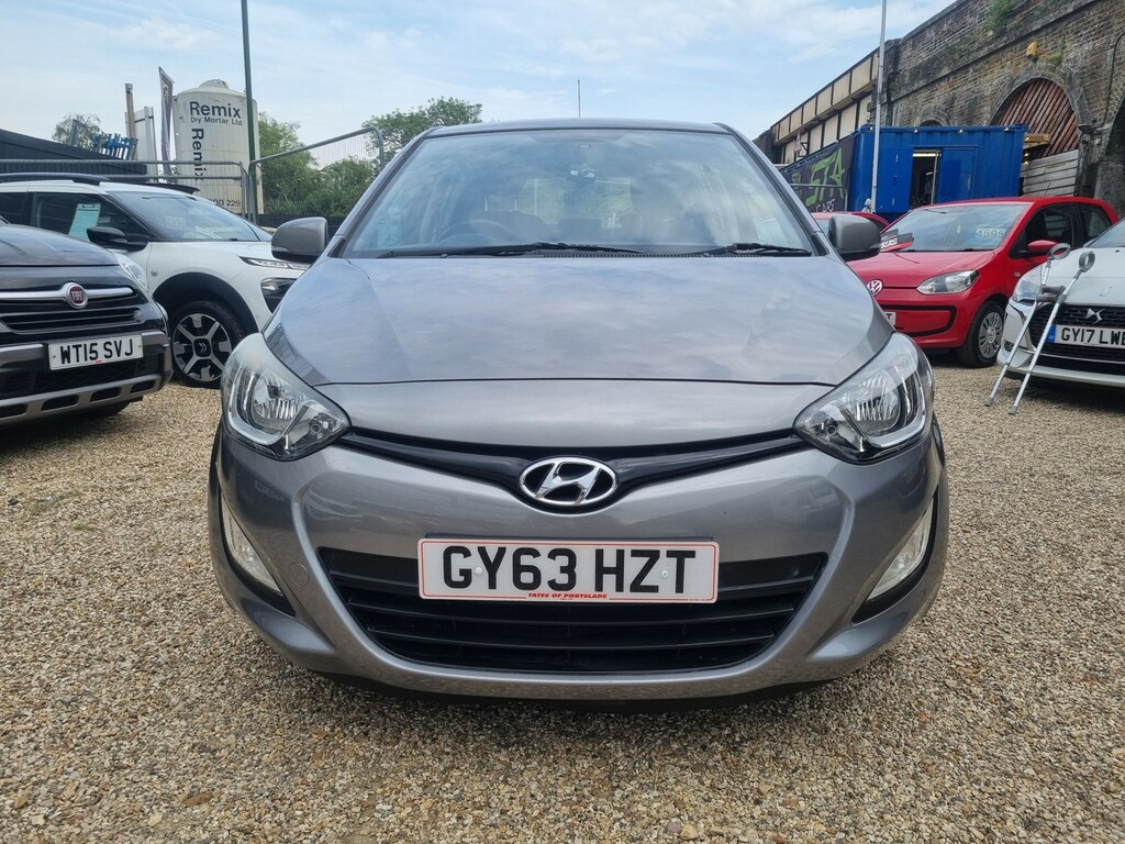 Hyundai I20 Hatchback 1.2 Active 2013 GY63HZT Grey #2