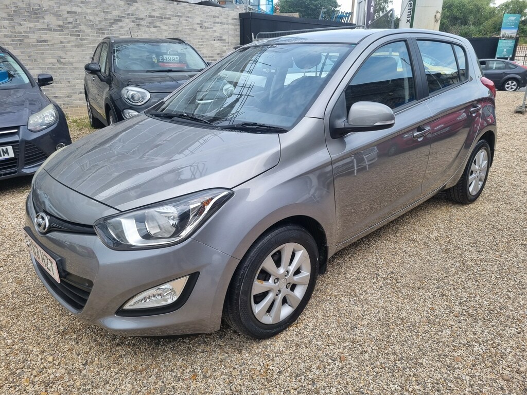 Hyundai I20 Hatchback 1.2 Active 2013 GY63HZT Grey #3
