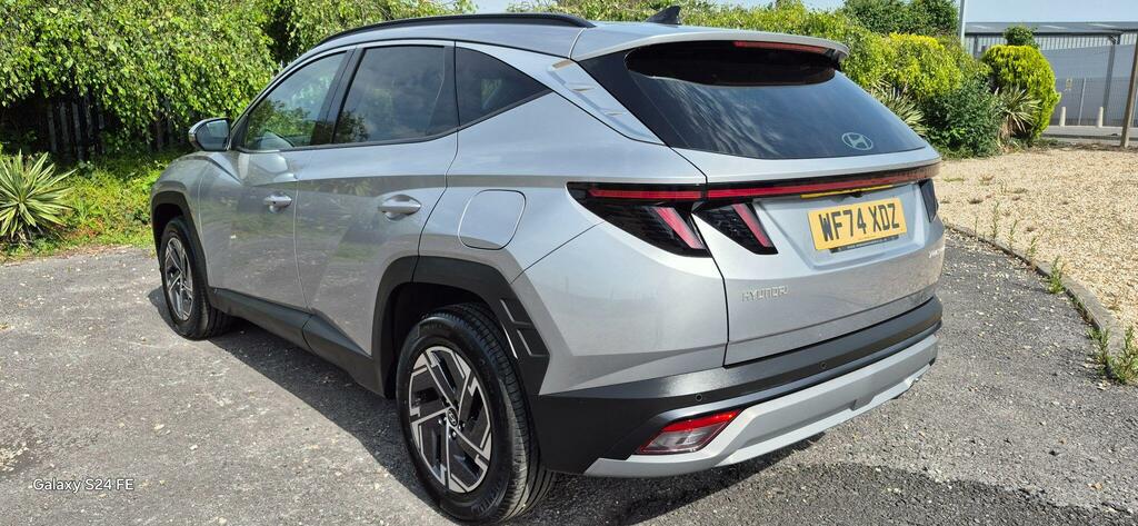 Hyundai Tucson 1.6 T-gdi Mhev Advance Dct Euro 6 Ss WF74XDZ Silver #4