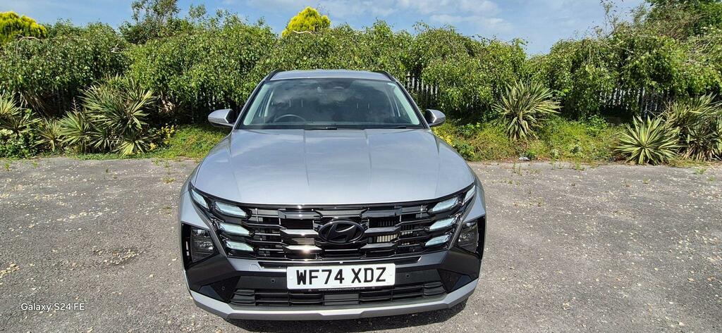 Hyundai Tucson 1.6 T-gdi Mhev Advance Dct Euro 6 Ss WF74XDZ Silver #2