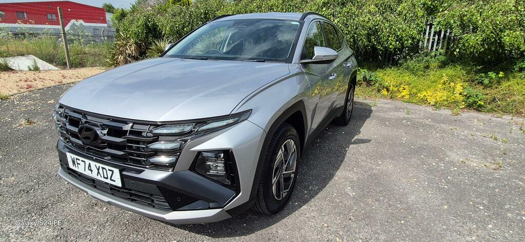 Hyundai Tucson 1.6 T-gdi Mhev Advance Dct Euro 6 Ss WF74XDZ Silver #3