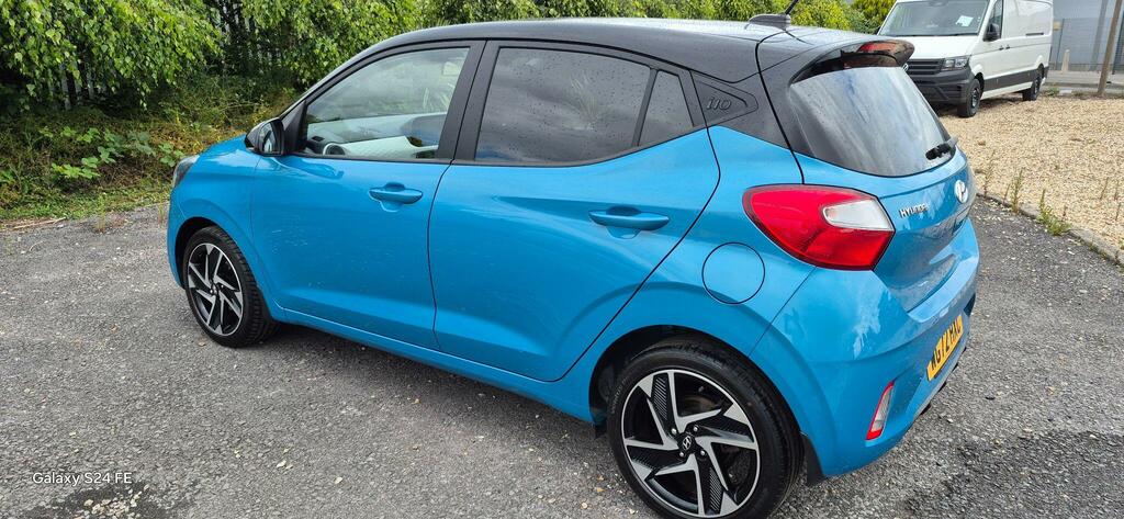 Hyundai I10 1.2 Premium Euro 6 Ss Blue #3