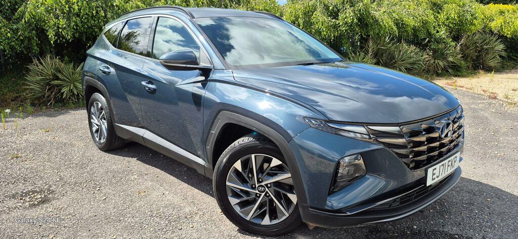 Hyundai Tucson 1.6 T-gdi Premium Euro 6 Ss EJ71FKP Blue #3