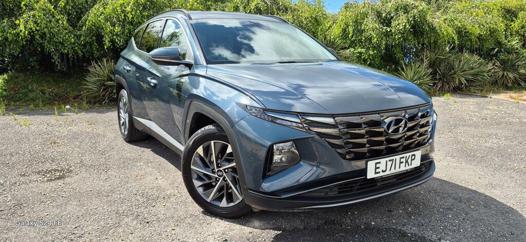 Hyundai Tucson 1.6 T-gdi Premium Euro 6 Ss EJ71FKP Blue #4