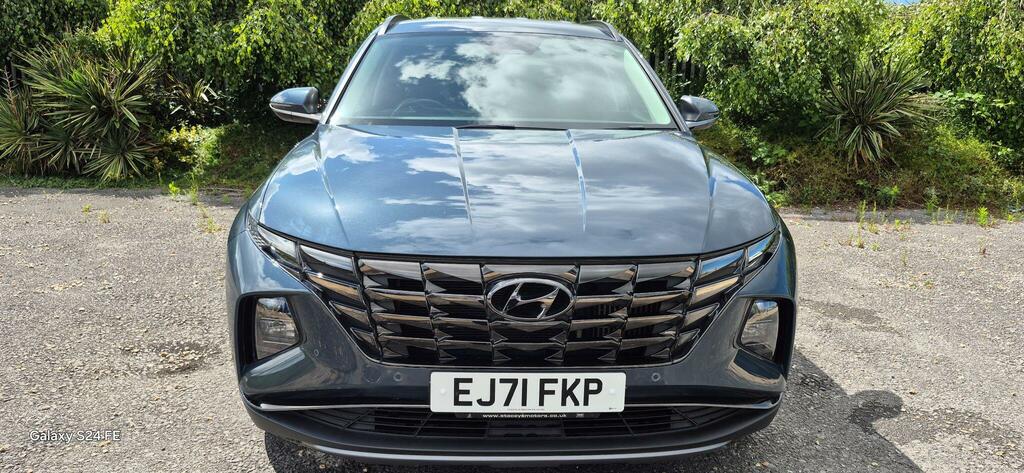 Hyundai Tucson 1.6 T-gdi Premium Euro 6 Ss EJ71FKP Blue #2