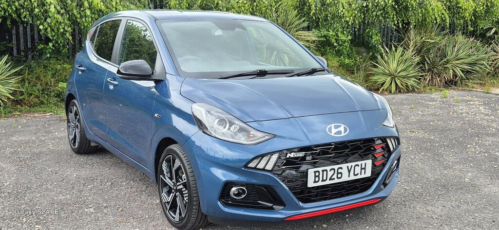 Hyundai I10 1.0 T-gdi N Line Euro 6 Ss Blue #4