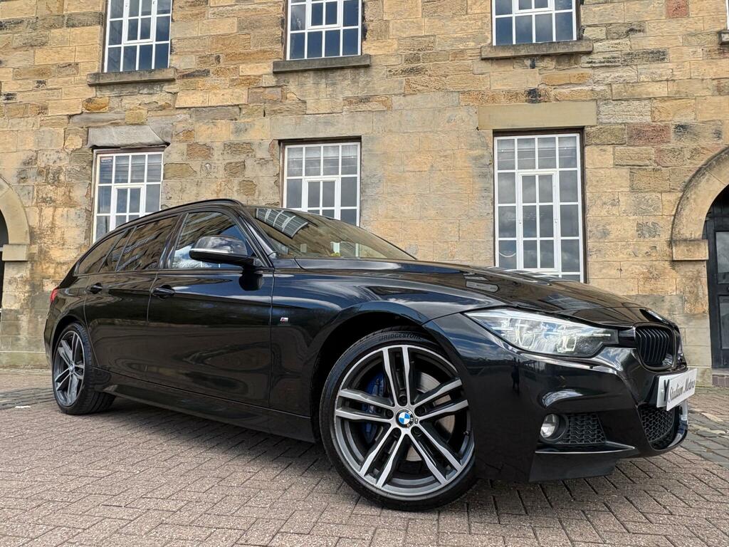 BMW 3 Series 2.0 320D M Sport Shadow Edition Touring Xdriv YD68UFZ Black #5