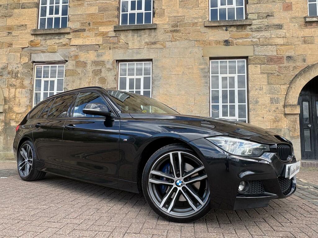 BMW 3 Series 2.0 320D M Sport Shadow Edition Touring Xdriv YD68UFZ Black #6