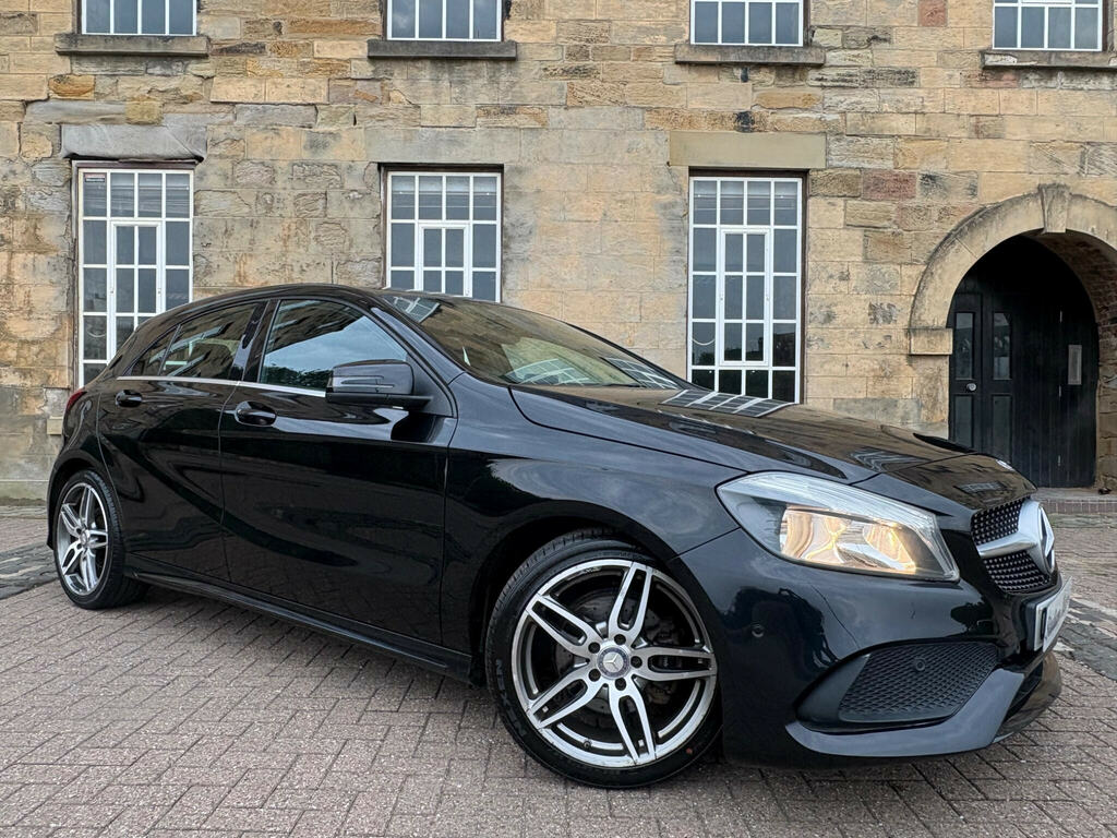 Mercedes-Benz A Class 1.5 A180d Amg Line Executive Euro 6 Ss Black
