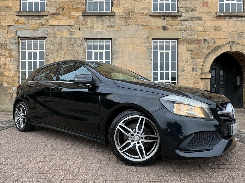 Mercedes-Benz A Class 1.5 A180d Amg Line Executive Euro 6 Ss Black #3