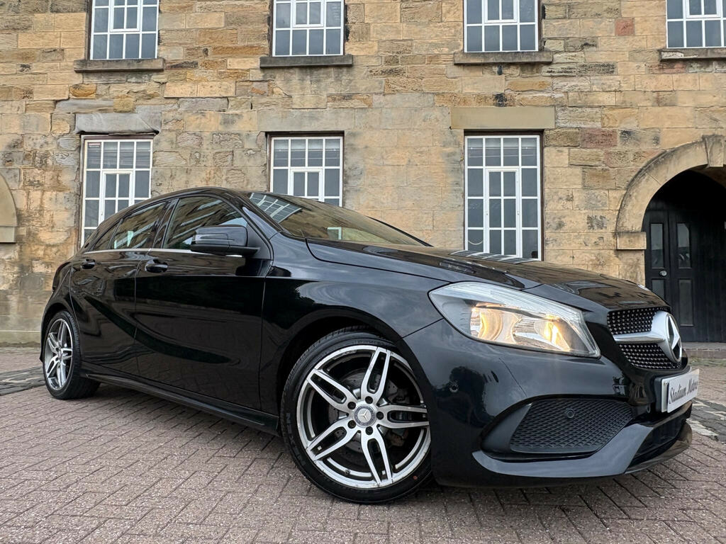 Mercedes-Benz A Class 1.5 A180d Amg Line Executive Euro 6 Ss Black #4