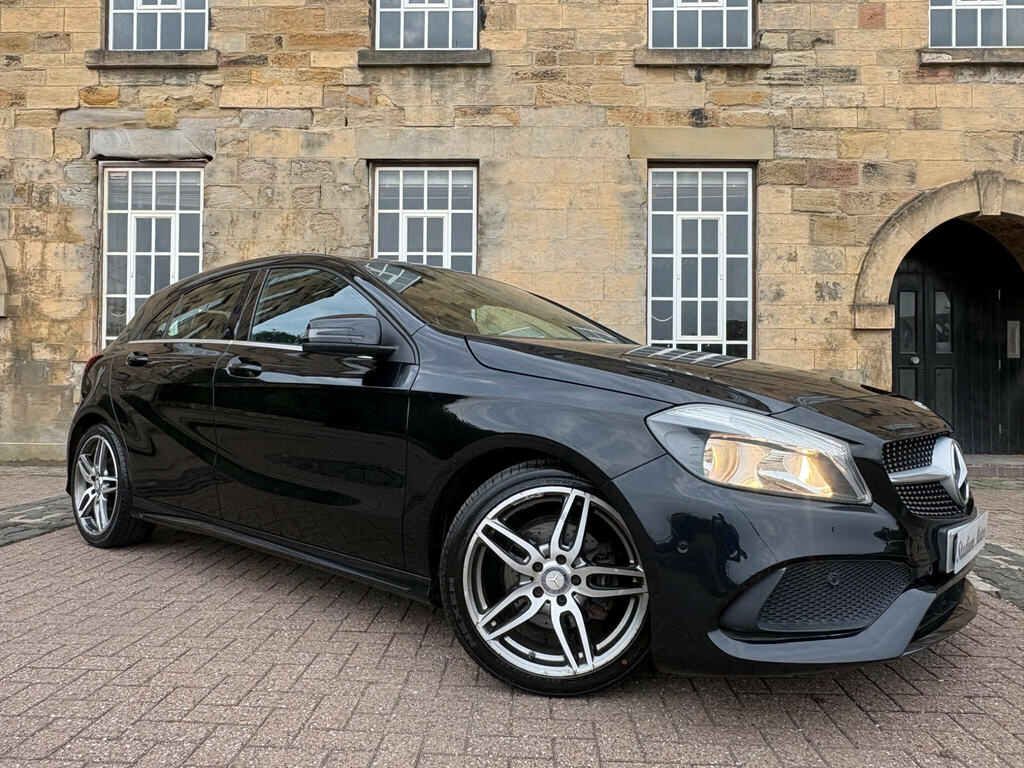 Mercedes-Benz A Class 1.5 A180d Amg Line Executive Euro 6 Ss Black #6