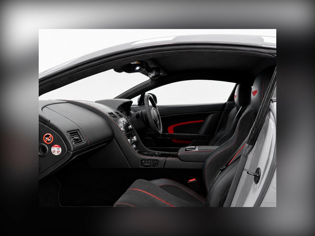 Aston Martin Vantage S White #10